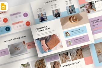 Pastel Color Jewelry Google Slide Template